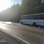 Под Новосибирском иномарка насмерть сбила менявшего колесо водителя автобуса