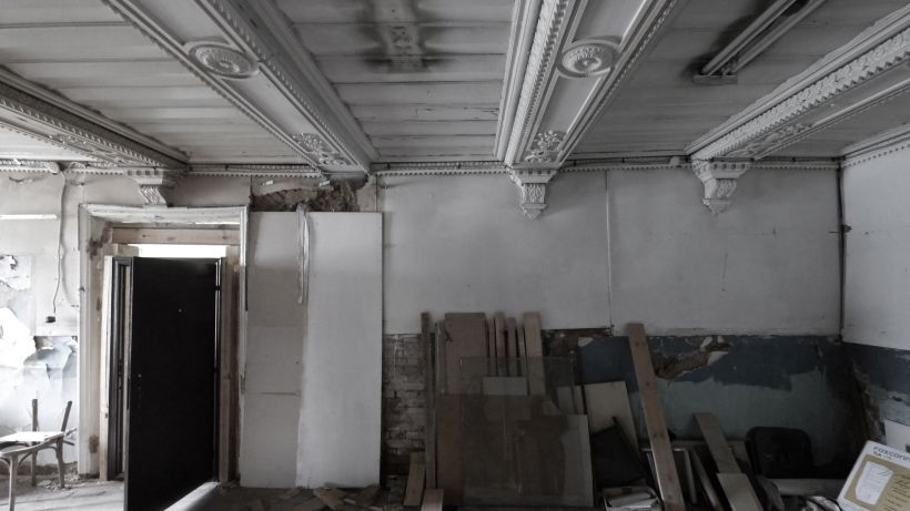 Реставрация здания аптеки Крюгера на ул. Пушкина, 64 Фото:Александр Деринг