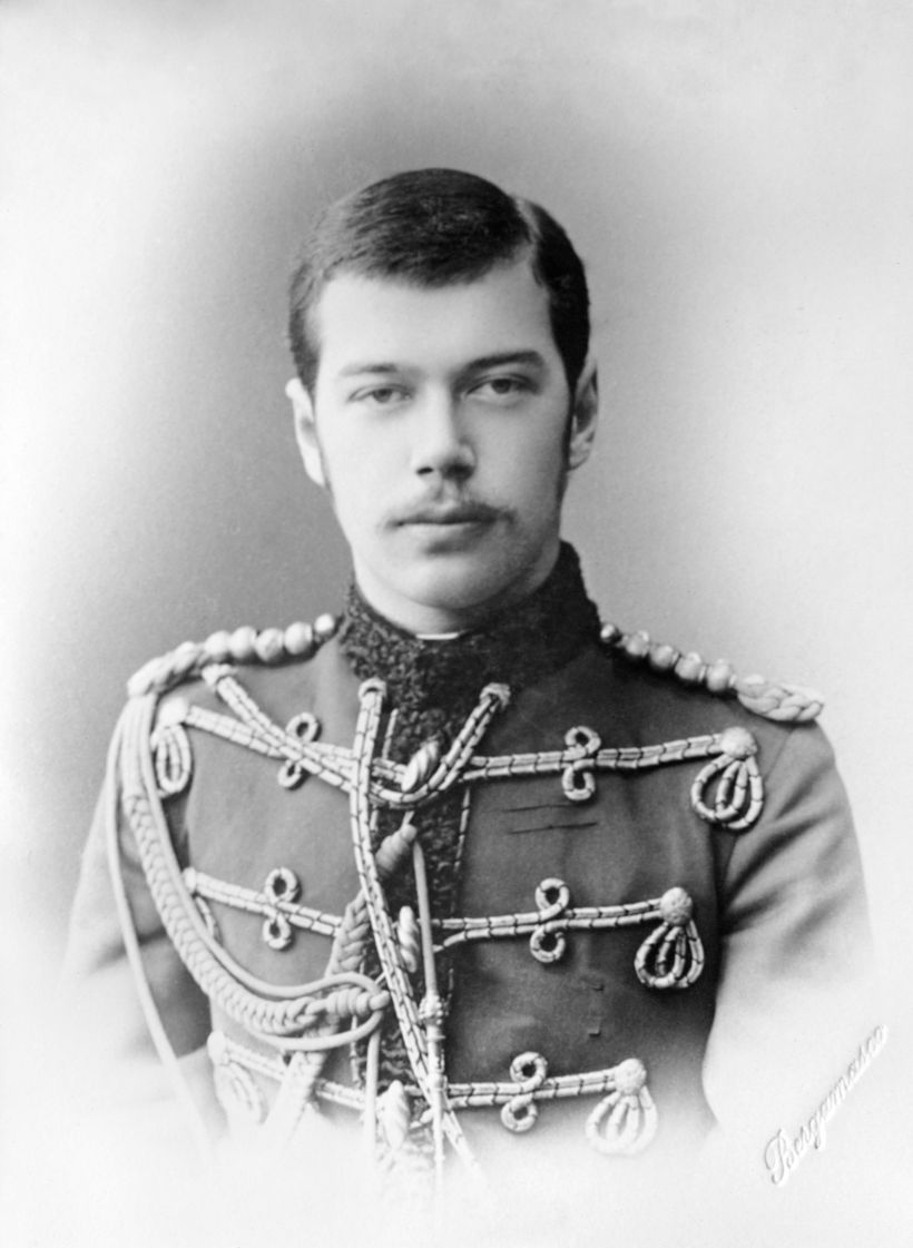 Император Николай II в юношестве