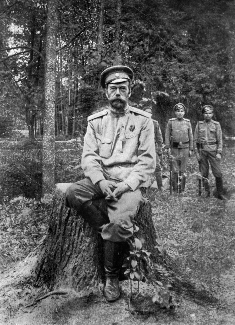Император Николай II после отречения от престола