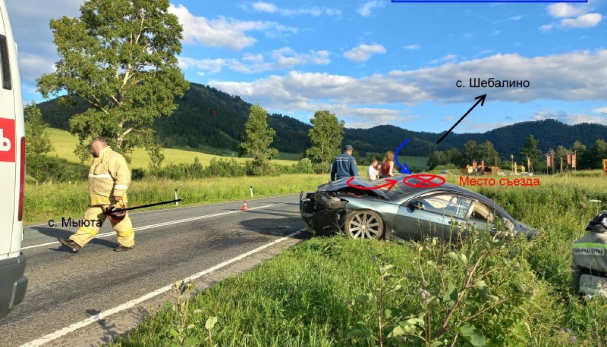 В Республике Алтай в аварии пострадали два туриста из другого региона -  Толк 19.07.2021