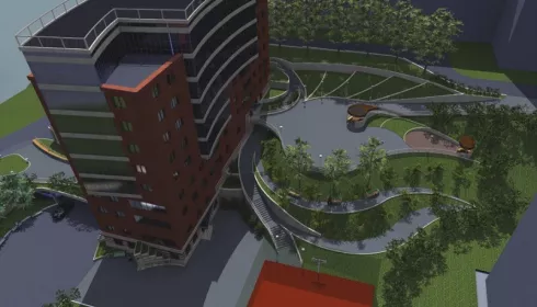 В новостройках Барнаула проектируют многоуровневые дворы из-за дефицита земель