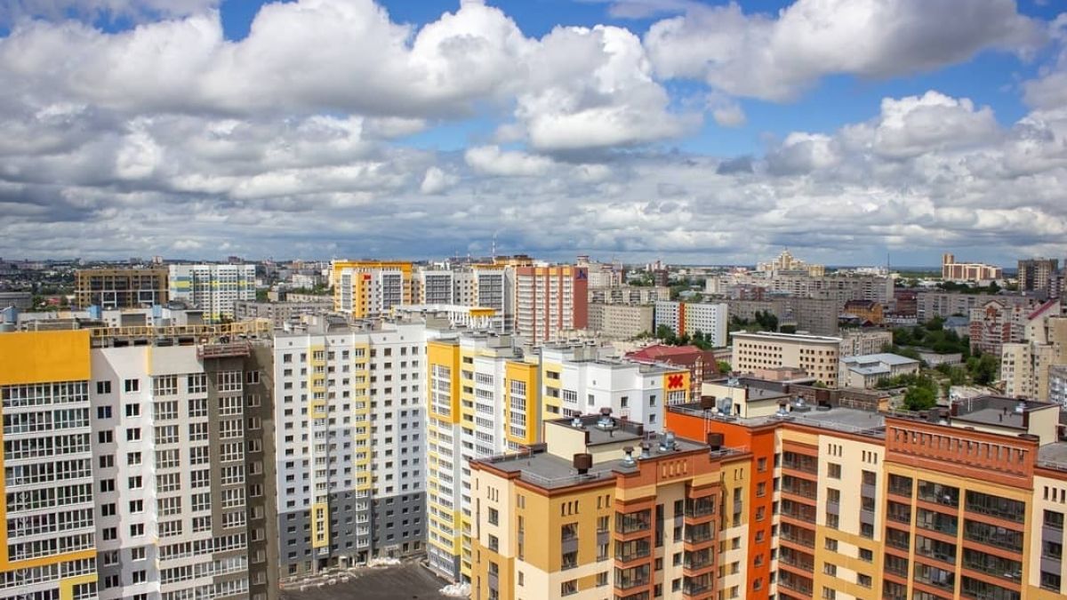 Барнаул. Панорама Центрального района 