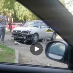 Водители рассказали о пробке из-за ДТП на улице Антона Петрова в Барнауле