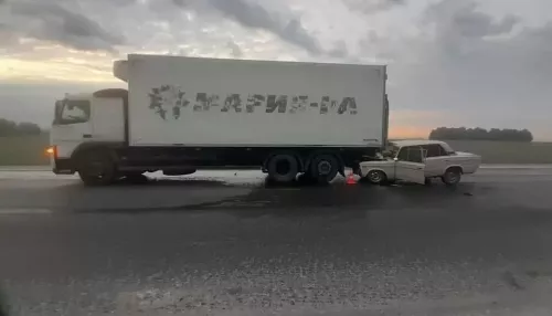 Пять человек пострадали в ДТП с фурой на трассе Барнаул - Новосибирск