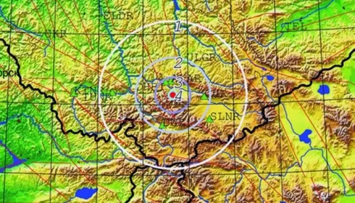 В Горном Алтае ночью произошло сильное землетрясение