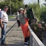 Вандалы устроили погром на набережной в Рубцовске