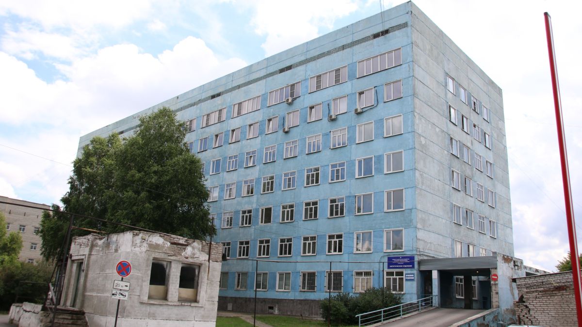 Ковидный госпиталь в Новоалтайске