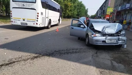 В Бийске женщина пострадала из-за отказавших тормозов у автобуса