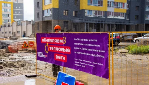 Силами СГК в Барнауле продолжается масштабная реконструкция тепловых сетей
