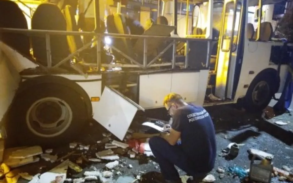 Люк взлетел в воздух: что известно о взрыве автобуса в Воронеже 12 августа