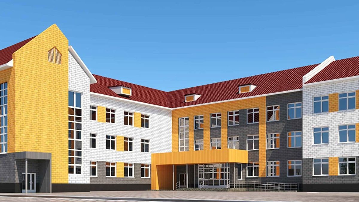 Проект школы на ул. Декоративной, 61а в Барнауле