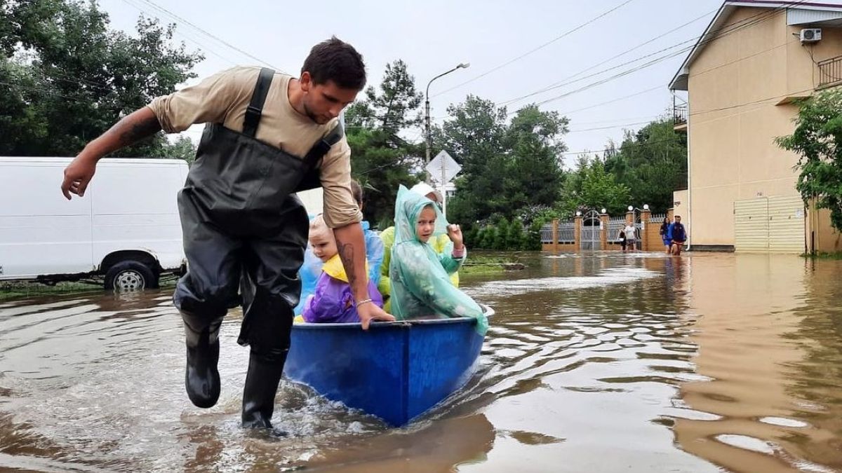 Наводнение на юге России. Краснодарский край 