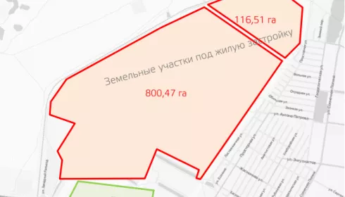 У аэропорта в Барнауле предложили построить 18 жилых кварталов с девятью школами