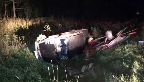 Четыре человека пострадали в ДТП на трассе Новосибирск - Камень-на-Оби