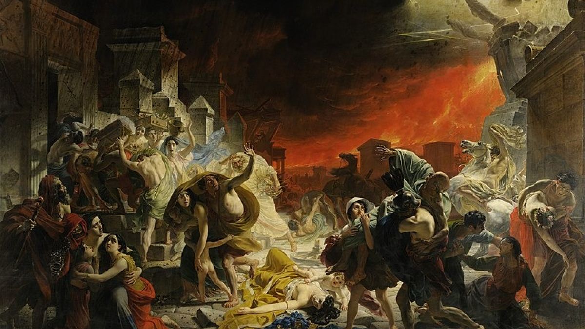 Последний день Помпеи. Картина Карла Брюлова