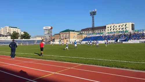 Футболисты барнаульского Динамо сыграли в Кубке России с воронежским Факелом