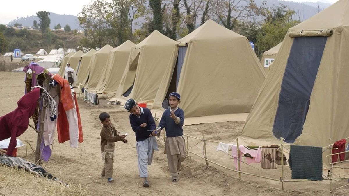 Лагерь беженцев