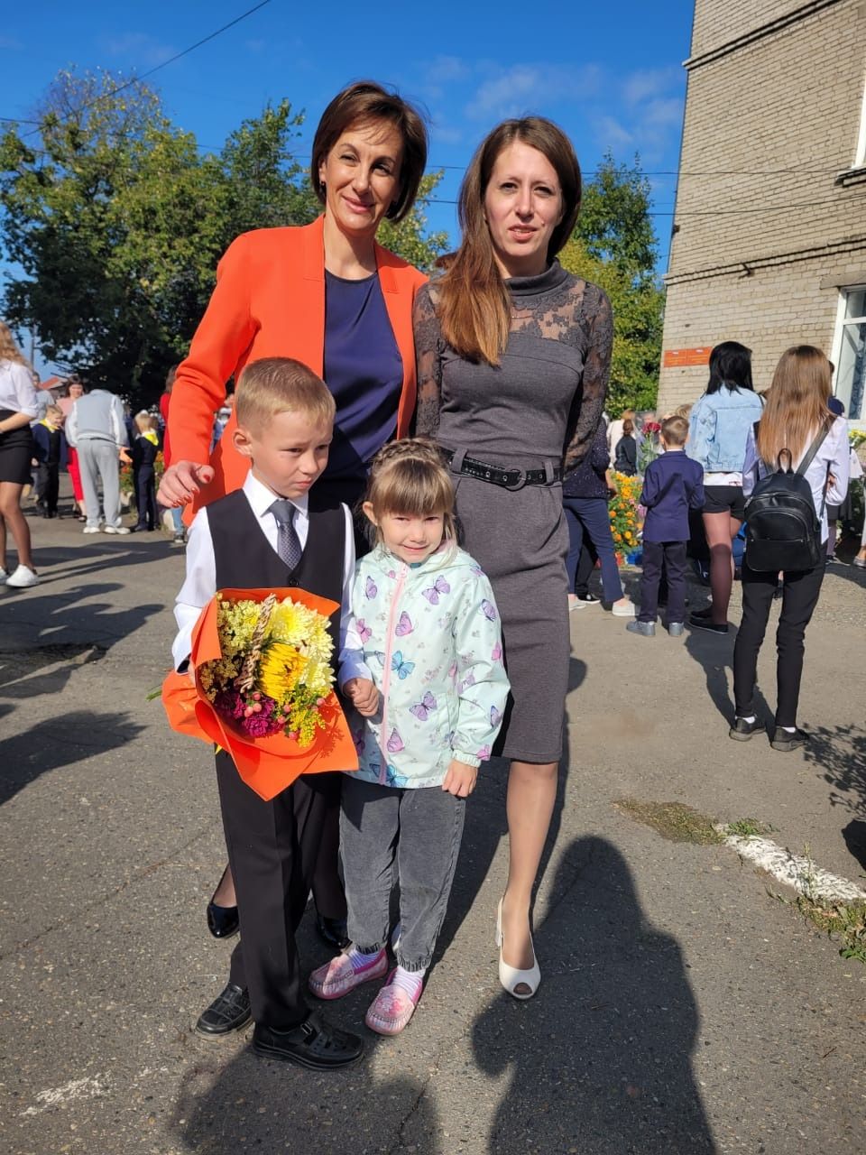 Татьяна Ильюченко с семьей