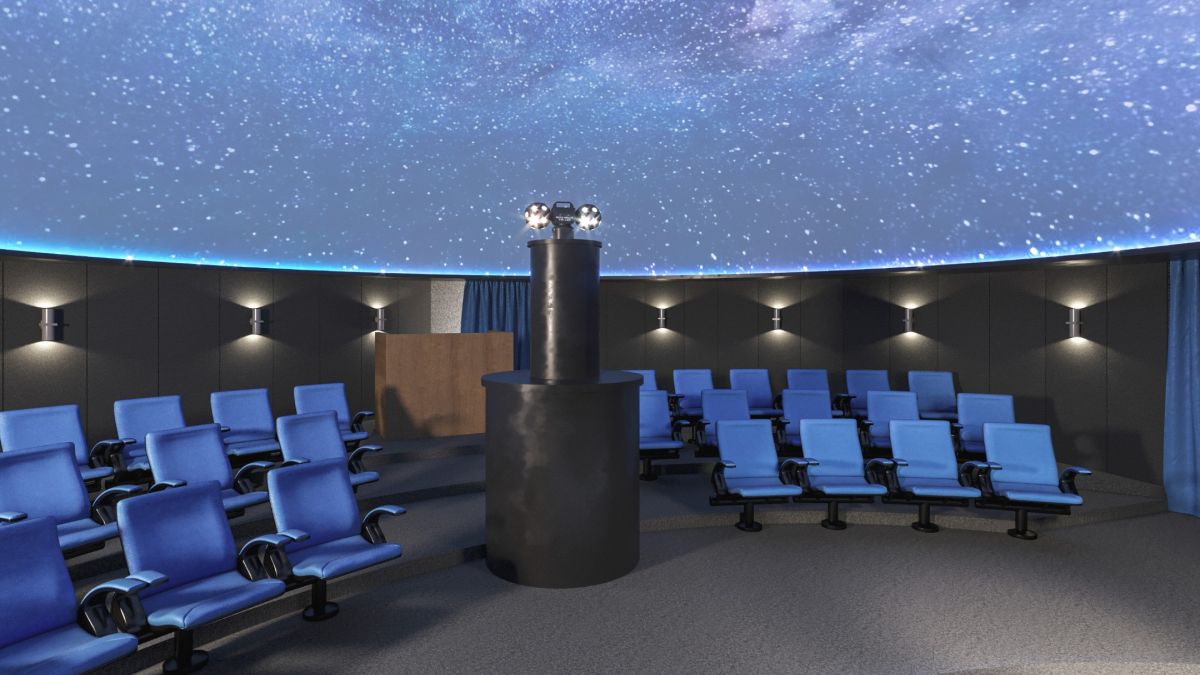 Проект планетария в кинотеатре "Родина"