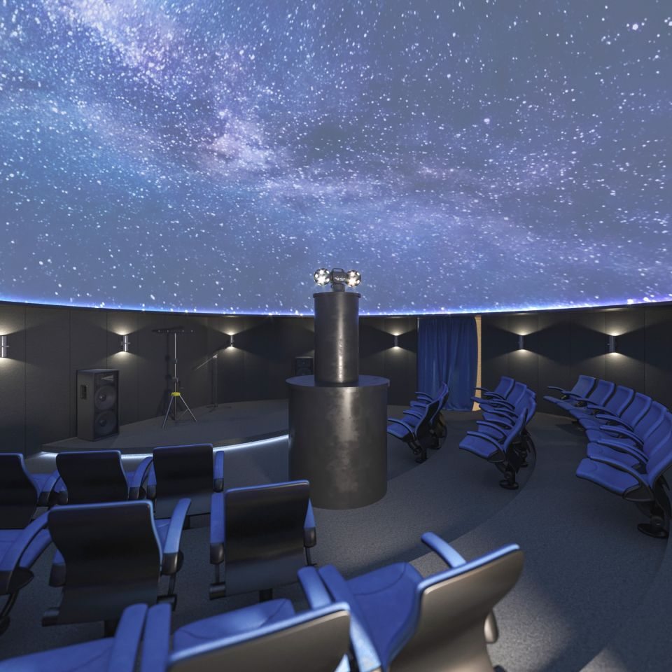Проект планетария в кинотеатре "Родина"