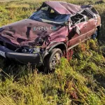 Уснул за рулем: житель Алтая купил машину и разбил ее в ДТП