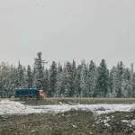 Зима близко: в двух сибирских регионах выпал первый снег