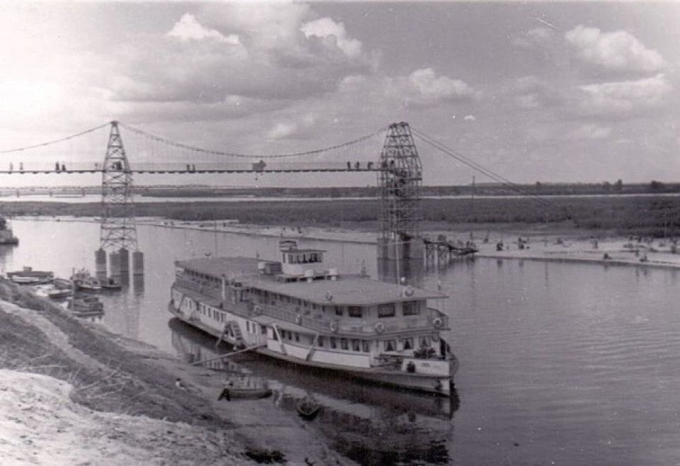 Старый речной порт в Барнауле