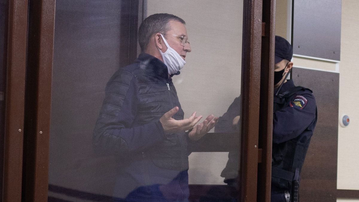 Бывший вице-мэр Барнаула Сергей Дёмин в зале суда