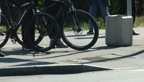 В Барнауле под колеса авто на зебре попал девятилетний велосипедист