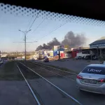 Причиной крупного пожара в Барнауле стал загоревшийся трансформатор