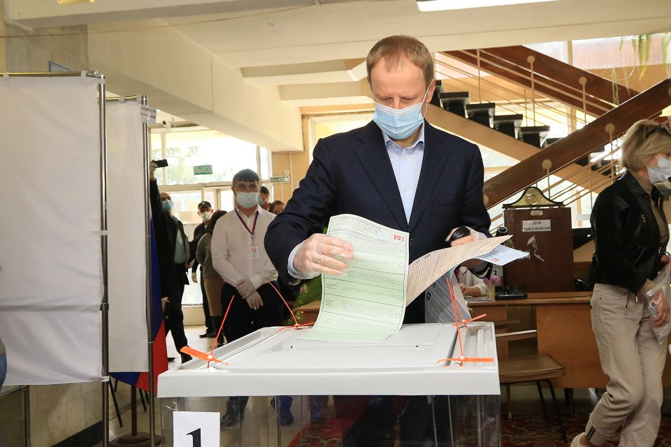 Виктор Томенко на выборах