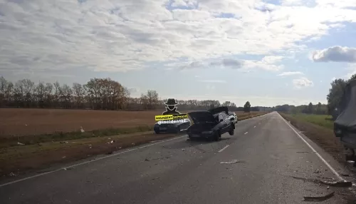На трассе Павловск – Шелаболиха автомобиль завис в воздухе