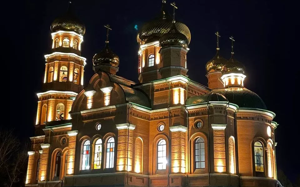 В Барнауле открыли уникальный Александро-Невский собор