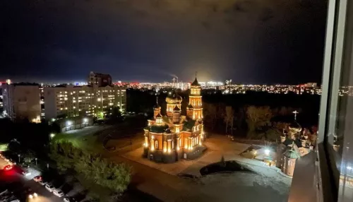 Появились кадры из открывшегося в Барнауле собора Александра Невского