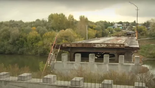 Ремонт моста в Заринске затянется еще на год из-за проблем с подрядчиком