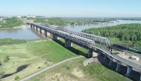 В Барнауле старый мост через Обь откроют для движения с 20 октября