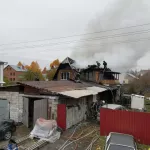 Один человек погиб при пожаре в барнаульском поселке Солнечная Поляна