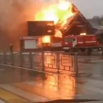 Спасатели рассказали подробности пожара в кафе Печки-лавочки в Сростках