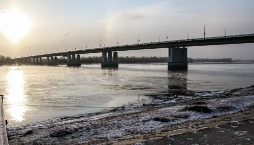 Вскрытие реки Обь в районе Барнаула ожидается к 9 апреля