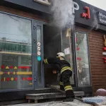 Фастфуд с огоньком: в Барнауле горела точка доставки еды Тандыр