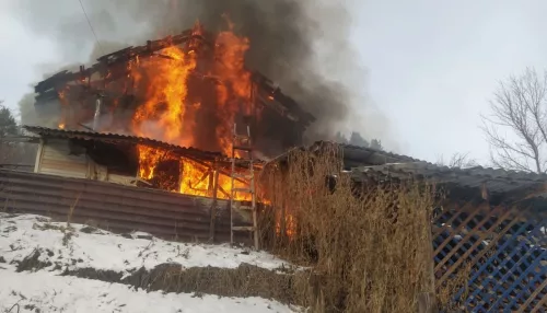Два взрослых и ребенок погибли при пожаре в Горно-Алтайске