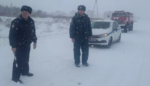В Алтайском крае закрыли семь участков дорог из-за непогоды