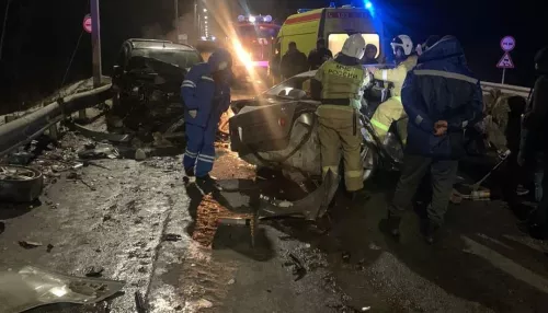 Один человек погиб в лобовом столкновении на трассе Барнаул – Белокуриха