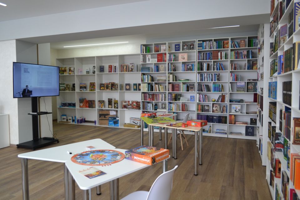 Открытие кинозала и библиотеки в селе Веселоярск