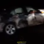 Легковушка и минивэн разбились на алтайской трассе