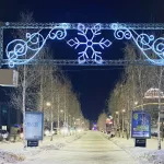Барнаул засверкал новогодними огнями: где и как украсили город