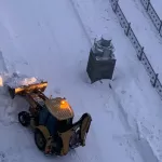 Коробку снега отправить в Москву: ТСЖ объяснило снос горки во дворе Барнаула