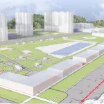 Градосовет Барнаула забраковал проект павильона вместо нового парка с бассейнами