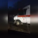 В Барнауле скорая с пациентом попала в лобовое ДТП с грузовиком
